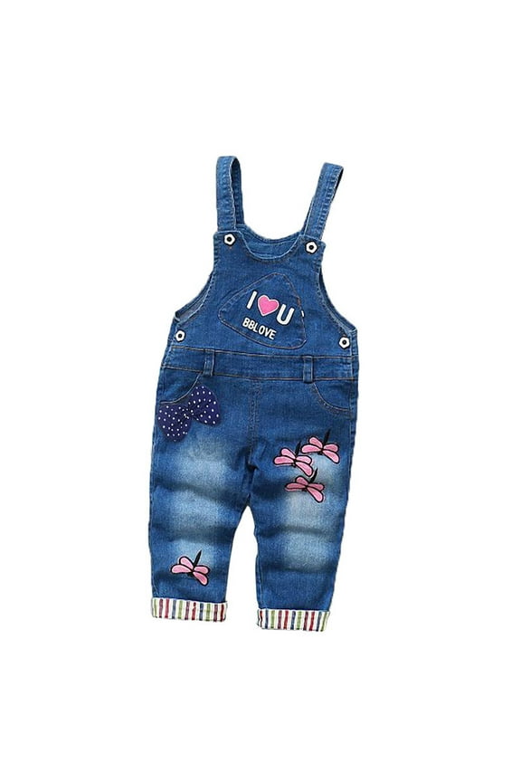 Girl Jeans Toddler Kids Baby Girls Denim Pants Fashion Cute Flared Pants Trousers Jeans Pants Children Clothes Girl Blue,6-12 Months