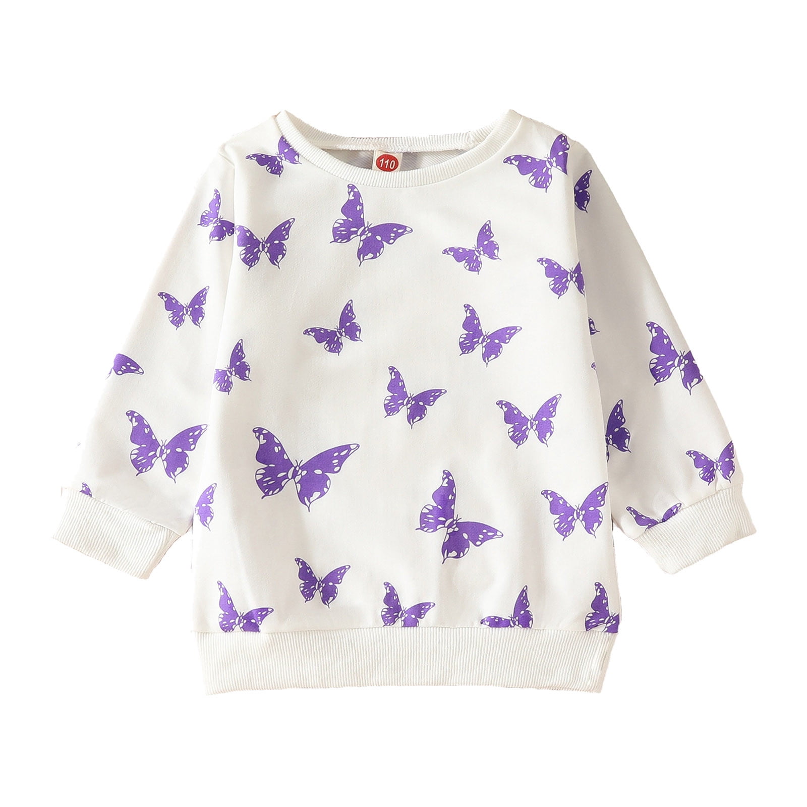 Bwdbhd Girls Sweatshirt Toddler Kids Baby Boys Girls Crewneck Pullover