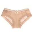thumbnail image 1 of Bwdbhd High Waisted Underwear for Womens Cotton Underwear Soft Stretch Bikini Panties High Cut Panties Khaki,2XL, 1 of 3