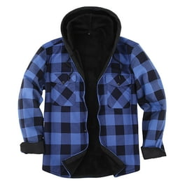 Jacket Fleece I Warned Myself Plaid Hoodie Harley-Davidson® Men's