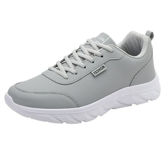Bwdbhd Walking Shoes for Men Lightweight Athletic Running Walking Gym Shoes Casual Sports Shoes Fashion Sneakers Walking Shoes Gray,9