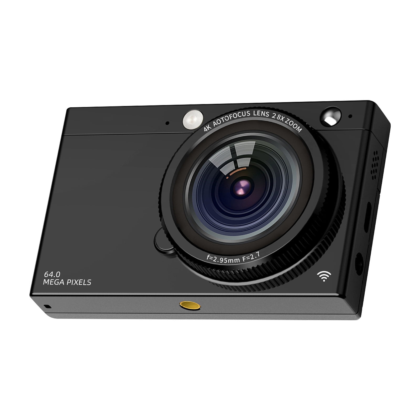Bwiyojiz 64MP FHD Digital Camera with WiFi.83in Screen Take Photos and Videos Travel Camcorder 28X Digital Supports Transferring Photos To Mobile Phone, Gifts for Him