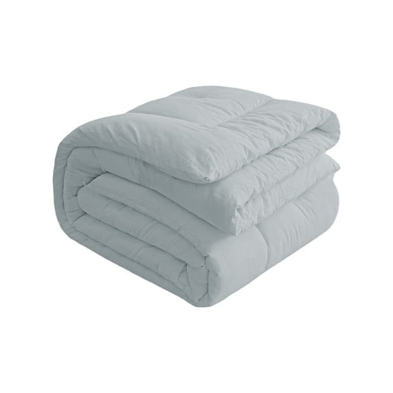 Bwiyojiz 98%Cotton,2%Spandex Soft Washed Microfiber Duvet Insert Great for Summer Spring Fall Enhanced Warmth All Seasons Lightweights Yet Insulating Comforter Core, Gifts for Yourself, Blue