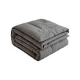 thumbnail image 1 of Bwiyojiz 98%Cotton,2%Spandex Soft Washed Microfiber Duvet Insert Great for Summer Spring Fall Enhanced Warmth All Seasons Lightweights Yet Insulating Comforter Core, Gifts for Women, Gray, 1 of 6