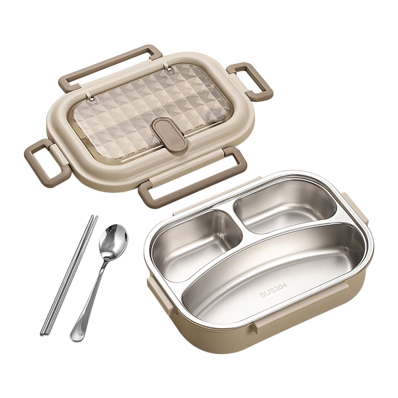 Bwiyojiz Bento Boxes Grade 304 Stainless Steel Lunch Insulated Student Cafeteria Large Capacity Sealed, Gifts for Family