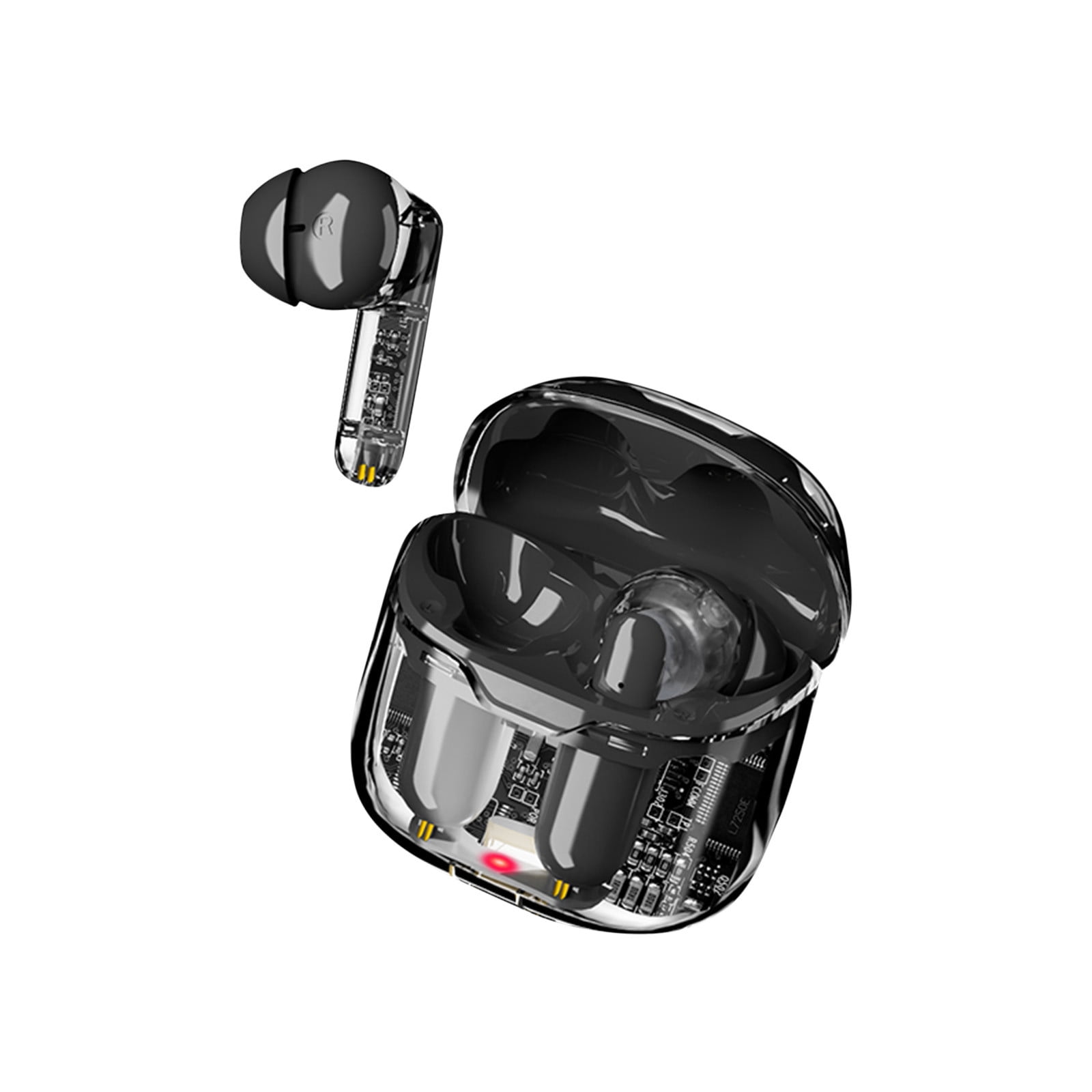 Bwiyojiz Bluetooth Headset Transparent machines Compartment Wireless ...