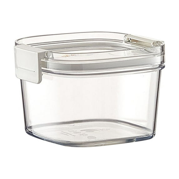 Bwiyojiz Cereal Containers Sealed Jar Kitchen Transparent Grain Storage Can Be Stacked Double, Gifts for Her