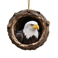 thumbnail image 1 of Bwiyojiz Christmas Decorations Hanging Ornaments Animals Print Acrylic Gifts for Family Colleagues Tree Decoration, Gifts for Family, 1 of 9