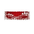 thumbnail image 1 of Bwiyojiz Christmas Decorations Home Decoration Essential for 137x45cm/53.9x17.7inches The Exquisite Style Window Drapery Festive Making Wear Coat of, Gifts for Sisters, Red, 1 of 6