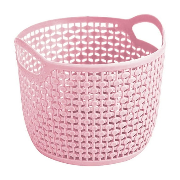 Bwiyojiz Christmas Decorations Home Decoration Imitation Rattan Desktop Storage Basket Plastic Indoor Toiletries, Gifts for Family
