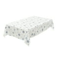 thumbnail image 1 of Bwiyojiz Christmas Decorations Home Decoration Snowflake Plastic Party Tablecloth Disposable Rectangular Suitable for, Gifts for Sister, Blue, 1 of 7