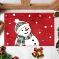 thumbnail image 1 of Bwiyojiz Christmas Mats, Christmas Bathroom Carpet Christmas Bathroom Mat Carpet Kitchen Carpet Cute Door Mat or Indoor Christmas Decoration 15.74x23.62 Inches, Women Gifts, 1 of 6