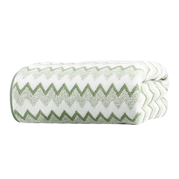 Bwiyojiz Cotton Bath Towels Set for Bathroom Thick Soft Absorbent Towel Household Wash Face Gift, Gifts for Yourself, Green
