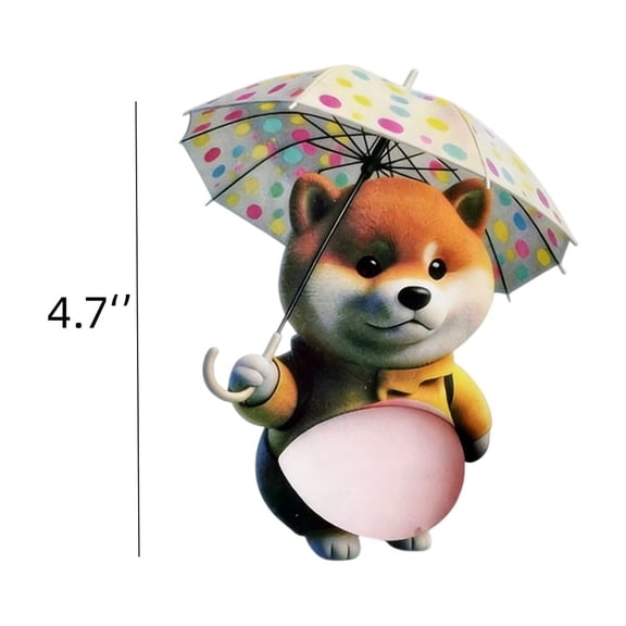 Bwiyojiz Disposables A Cute Stress-relief Toy of Shiba Inu with Squeezable Belly Doubles as Collision Sticker., Gifts for Friend