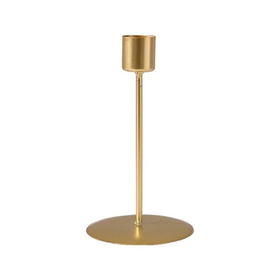 Bwiyojiz Home Decor Christmas Decorations Decoration Candle Stand Modern Structure with Sturdy Base for Dining Table Centerpieces Weddings Events and Gift Giving, Gifts for Her, Gold
