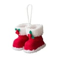 thumbnail image 1 of Bwiyojiz Home Decor Christmas Decorations Decoration Little Boot Pendant Gift Ornament Plushs, Gifts for Friend, Red, 1 of 7
