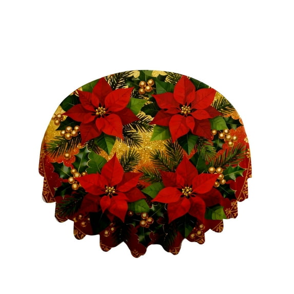 Bwiyojiz Home Decor Christmas Decorations Decoration Tablecloth with Santa Claus Mood for Day, Gifts for Her, Multicolor