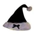 thumbnail image 1 of Bwiyojiz Home Decor Christmas Decorations One Size Fits All Thickened Large Santa Hat Party, Gifts for Mom, Black, 1 of 6