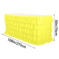 thumbnail image 1 of Bwiyojiz Home Decor Cloth Pleated Tablecloth Five-layer Party Suitable for Tables of Various Shapes, Gifts for Family, 1 of 2