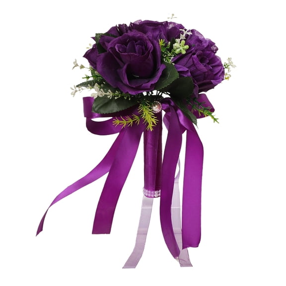 Bwiyojiz Home Decor, Wedding Bouquets Bridal Bouquets Bridesmaids' Bouquets And Bouquets For The Bridesmaids' Sisters' Group, Women Gifts