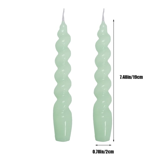 Bwiyojiz Home Decoration Holiday Products Count 2pcs Candle Floating Tea Lights Wedding Party Votive Candles Round Light for Romantic Paraffin Artifact, Gifts for Her, Green