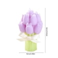 thumbnail image 1 of Bwiyojiz Home Decoration Holiday Products Tulips Bouquet Scented Candle Gift Ornament, Gifts for Women, Purple, 1 of 6