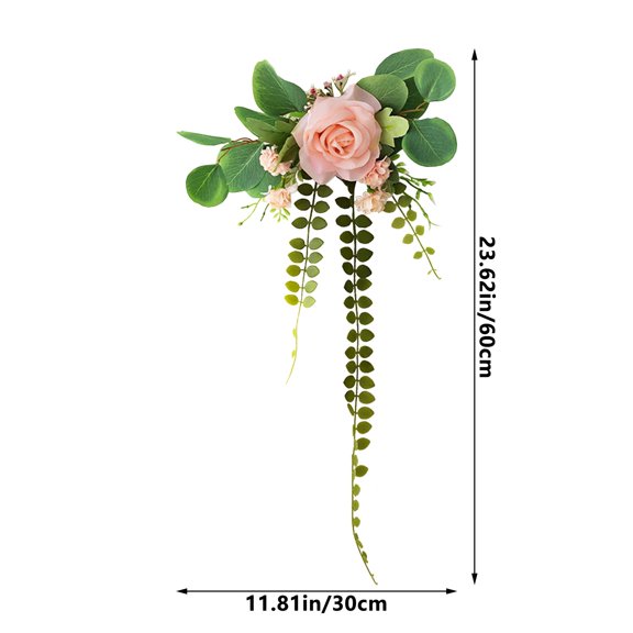 Bwiyojiz Home Decoration Other Cloth Curtain Tie Light High End Ornament Creation Floral Buckle, Gifts for Family