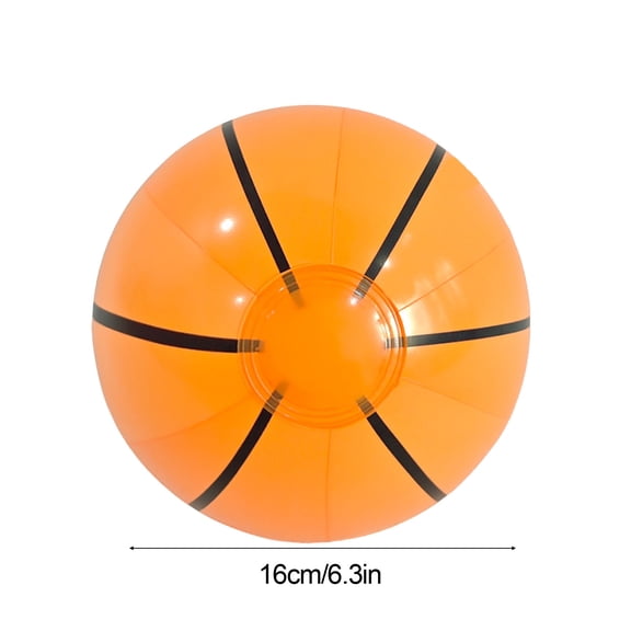 Bwiyojiz Home Decoration Other Inflatable PVC Globes Suitable for Use in Teaching Beach Games Student Gifts, Gifts for Family, Orange