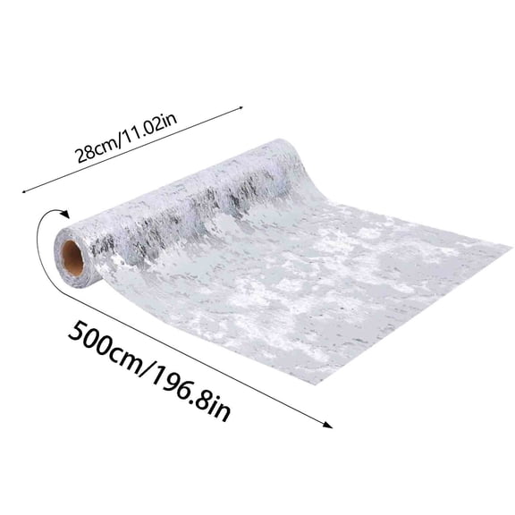 Bwiyojiz Home Decoration Other Table Runner Glitter Metal Mesh Roll Decor for Weddings Birthday Parties Christmas, Gifts for Women