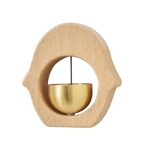 Bwiyojiz Home, Garden & Tools Dining Entertaining Kitchen Magnetic Wooden Doorbell Door Type Dopamine Wind Chime Entrance Reminder, Gifts for Friend, Multicolor