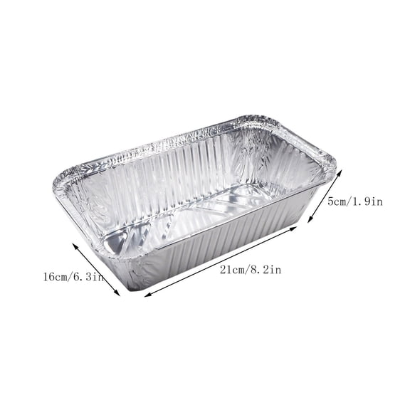 Bwiyojiz Home, Garden & Tools Gadgets Kitchen Dining Count 20pcs Disposable Commercial Tin Box Grilled Fish Aluminum Foil Packing, Gifts for Family