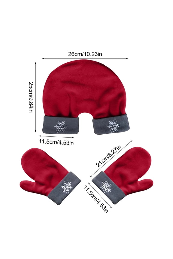 Home, Garden & Tools Gadgets Kitchen Dining Couple Gloves Romantic Hand Mittens Double Layer Thickened Fleece Warm Wearable 's Day Gift Idea Pair of for Cycling Skiing, Gifts for Sister, Red