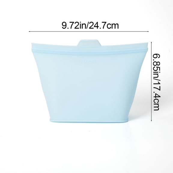 Bwiyojiz Home, Garden & Tools Gadgets Kitchen Dining Food Storage Bags Multi-functional Sealed Silicone Fruit and Vegetable, Gifts for Family, Blue