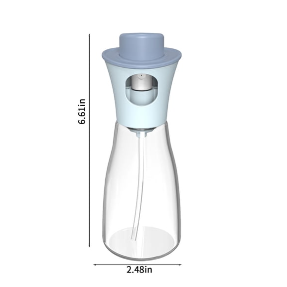 Bwiyojiz Home, Garden & Tools Gadgets Kitchen Dining Reusable Olive Oil Bottle Transparent and Vinegar Glass Oiler Storage Easy to Clean, Gifts for Sisters, Blue