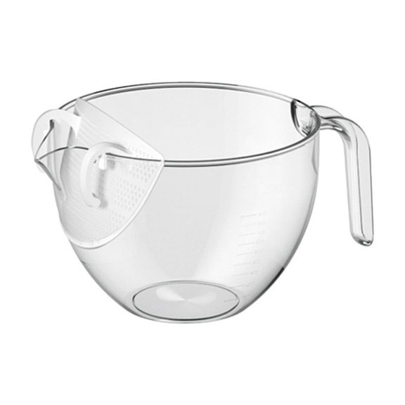 Bwiyojiz Home, Garden & Tools Gadgets Kitchen Dining Rice Basket Washing Sieve Basin Drainage Household Vegetable Fruit Supplies, Gifts for Family, White