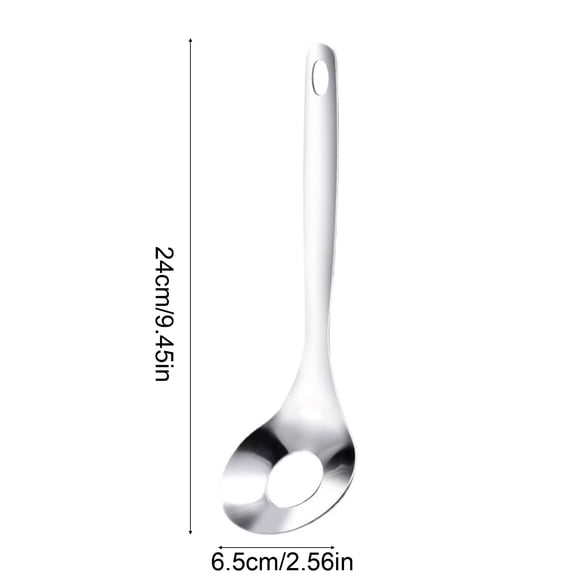 Bwiyojiz Home, Garden & Tools Gadgets Kitchen Dining Stainless Steel Meatball Spoon Press Type Maker Household Fish Ball Squeezing Tool Colander Presser, Gifts for Friend