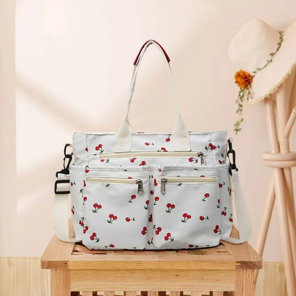 Bwiyojiz Home Storage, Print Tote Bag Print Women's Tote Bag One Shoulder Crossbody Bag Casual Large Capacity Handbag, Birthday Gifts