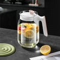 thumbnail image 1 of Bwiyojiz Kitchen Appliances, Glass Water Pitcher Large Capacity Pitcher Tea Pitcher Cold Brew Water Bottle Chilled Water Dispenser, Women Gifts, 1 of 6