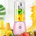 thumbnail image 1 of Bwiyojiz Kitchen Appliances, Portable Juicing Cup Home Small Usb Juicer Mini Timed Fruit Juicer, Women Gifts, 1 of 6