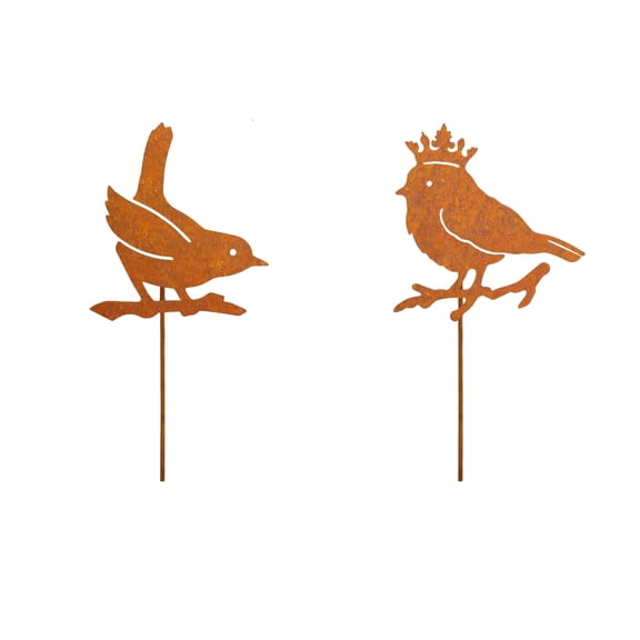 Bwiyojiz Kitchen Decor Home Decoration Other Count 2pcs Garden Flower Pot Decorations Outdoor Courtyard Inserts Wrought Iron Silhouettes, Gifts for Family