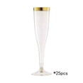 thumbnail image 1 of Bwiyojiz Kitchen & Dining 25pcs Disposable Transparent Champagne Glasses Cocktail, Gifts for Women, 1 of 7