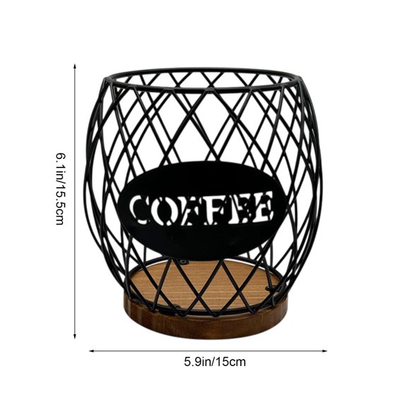 Bwiyojiz Kitchen & Dining Coffee Capsule Storage Basket in a Pineapple Shape, Gifts for Her