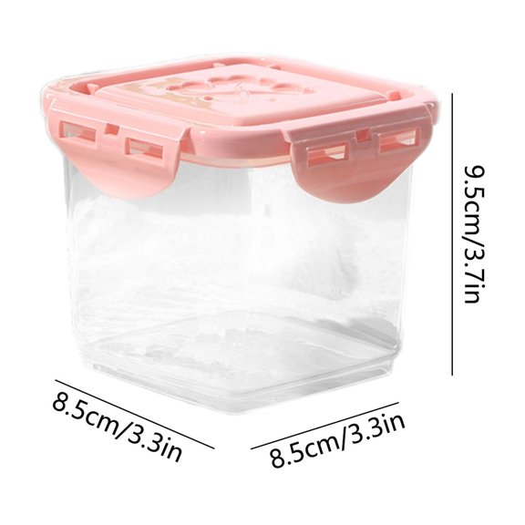 Bwiyojiz Kitchen & Dining Freezer Containers Reusable Meal Prep Storage Jars. Recyclable Layer Cake Boxes Packaging Fruit Tiramisu Ice Cream, Gifts for Family