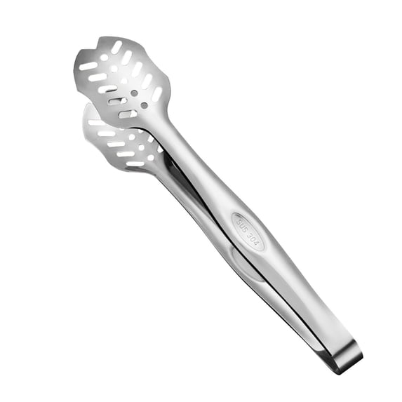 Bwiyojiz Kitchen Utensils & Gadgets 304 Stainless Steel Steak Clip Hollow Bread Barbecue Meat, Gifts for Friend
