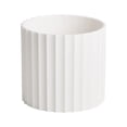 thumbnail image 1 of Bwiyojiz Living Room Decor Artificial Plants & Flowers Planter Pot Plastic Flower Vase in Modern Style for Bookshelf Mantel Table Fireplace Coffee Home Decoration, Gifts for Sisters, White, 1 of 7