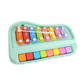 Bwiyojiz Musical Toys, 2 In 1 Piano Xylophone Toy For Toddlers 13 Years Old, 8 Multicolored Key