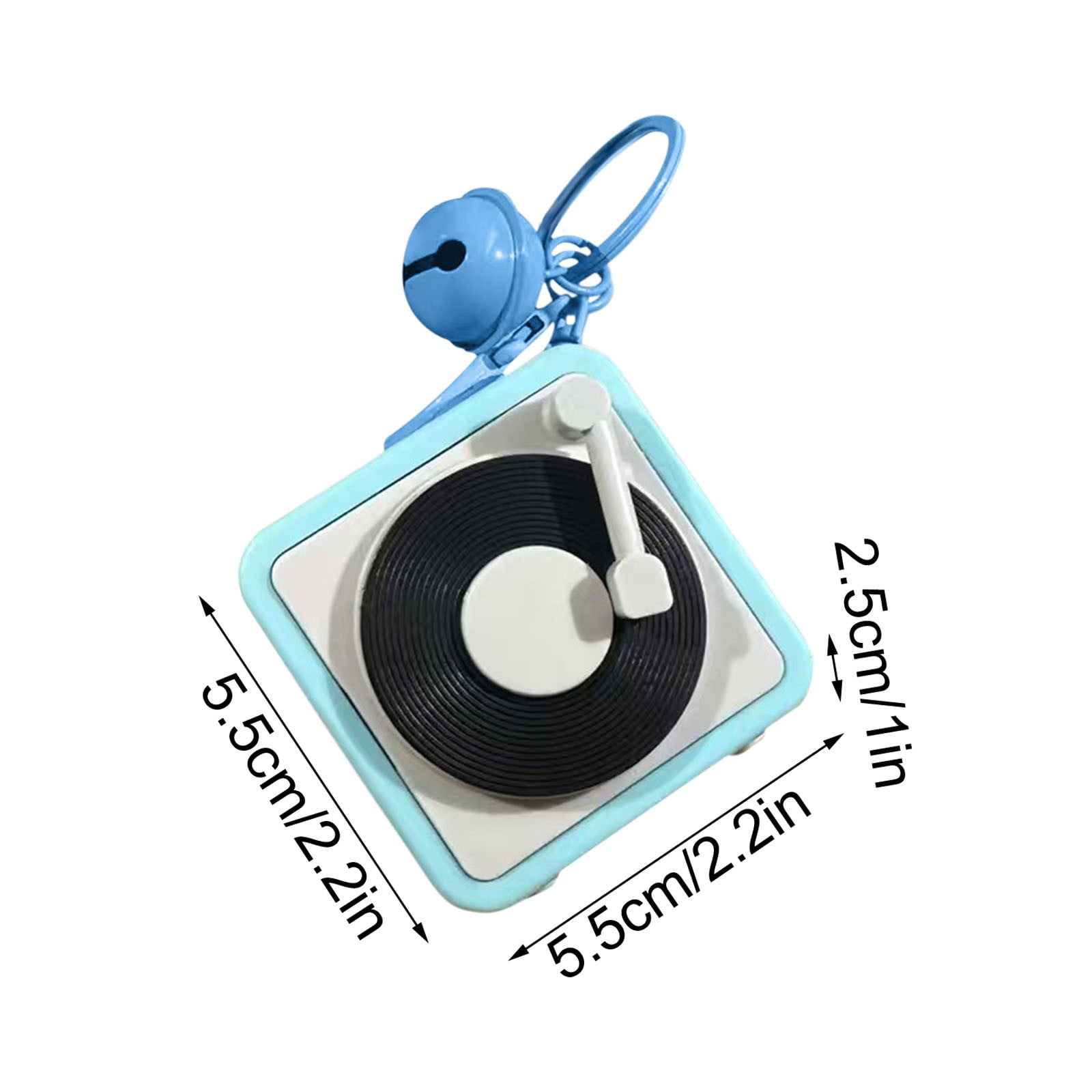 Bwiyojiz Office Decor Hanging Ornaments Mini Tape Recorder Keychain ...