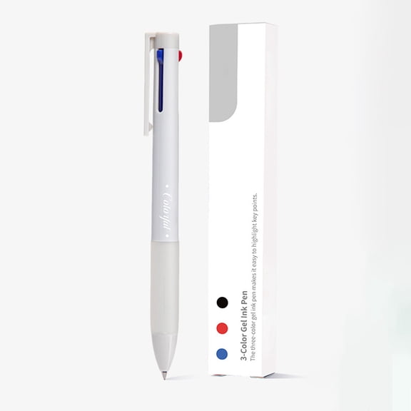 Bwiyojiz Office Supplies, Three-color Markers Multi-functional Click Action Modular Pens Notes Special Color Pens Drawing Pens Sign Pens, Womem Gifts