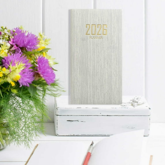 Bwiyojiz Organization and Storage, A6 Mini Notebook Organizer Planner Daily Planner Notebook Travel Diary, Womem Gifts