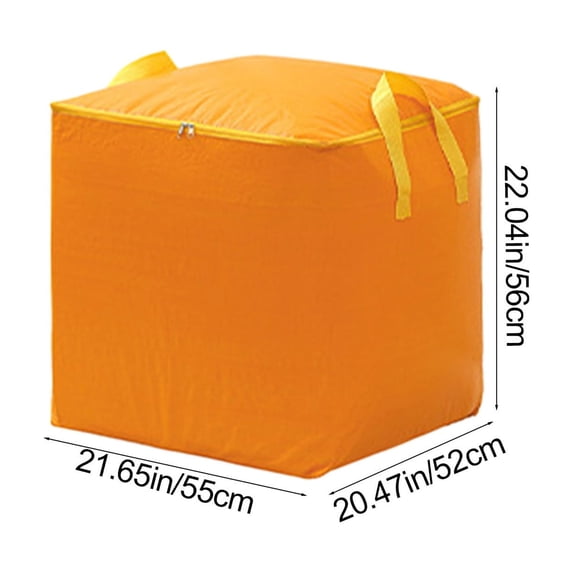 Bwiyojiz Organizers and Storage, Heavy Duty Storage Tote Bag And Moving Bags With Zipper Top Large Comfortable Sturdy Hard Wearing Clothes Storage Bags Moving Boxes For College Supplies